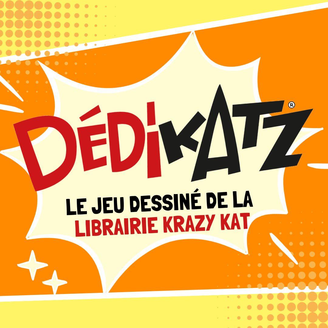 Dédikatz le jeu dessiné de la librairie Krazy Kat samedi 20 septembre à Carbon-Blanc avec Jim Bishop