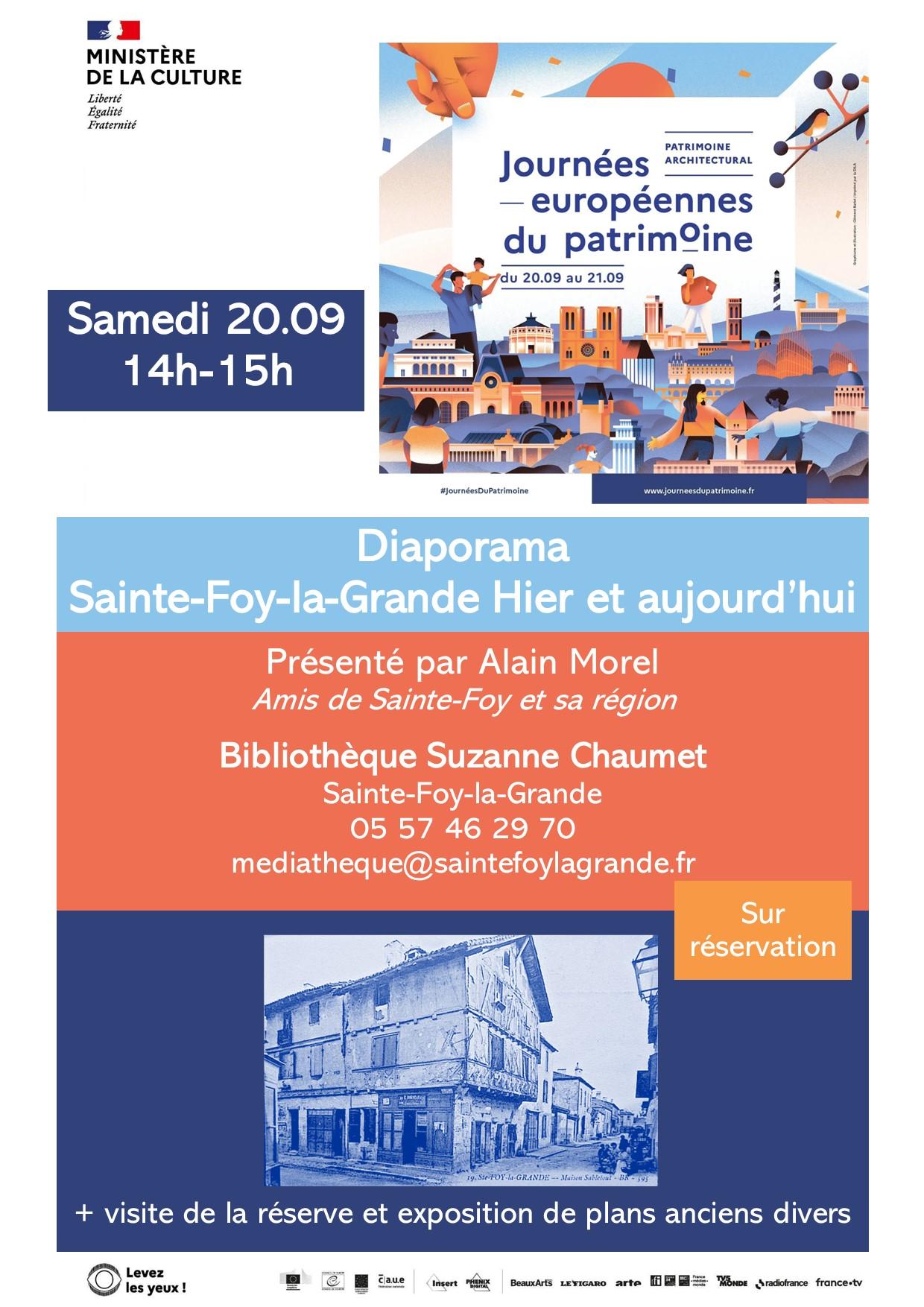 journées du patrimoine 2025 sainte-foy-la-grande / pays foyen