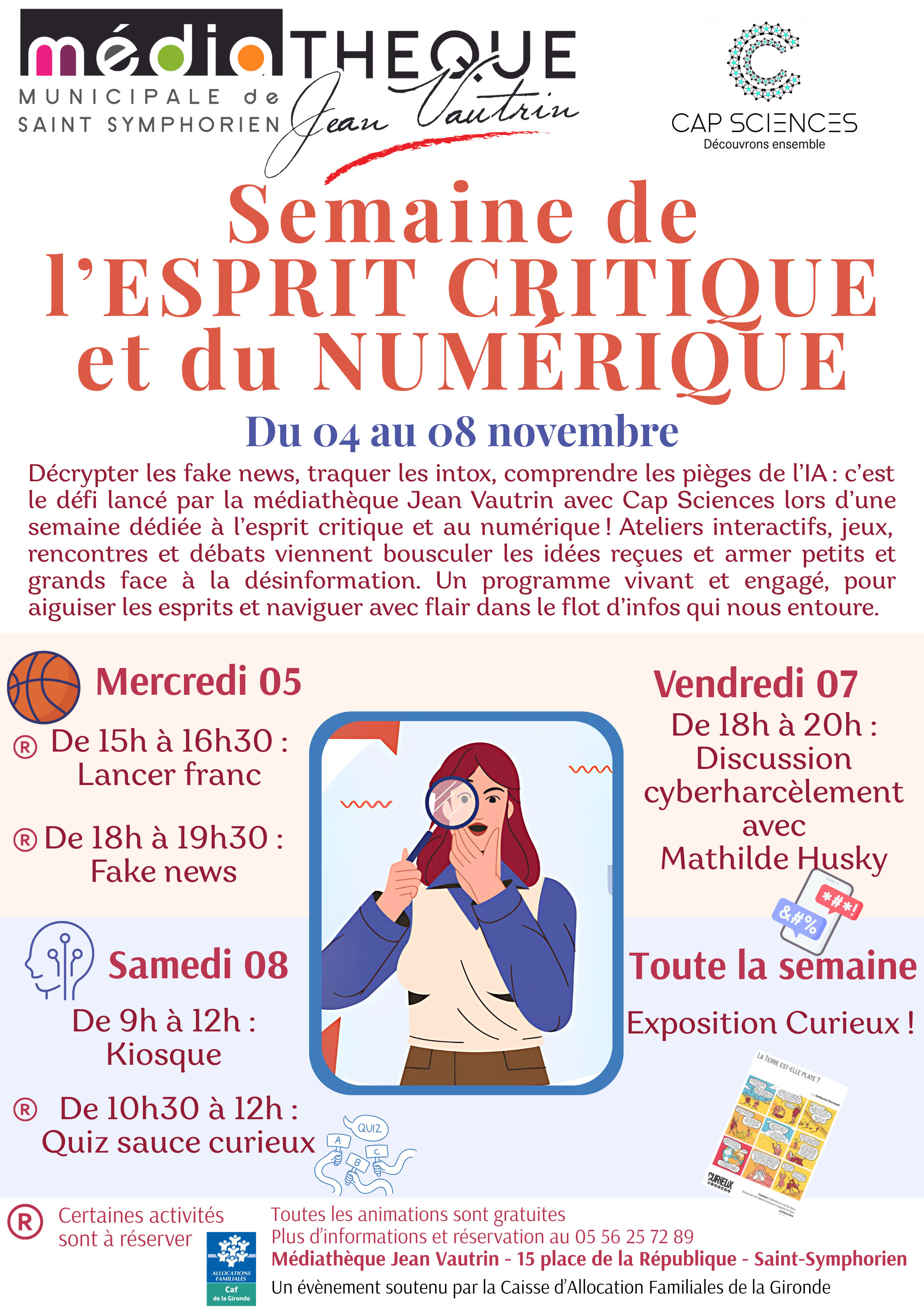 Semaine de l'esprit ritique et du numérique