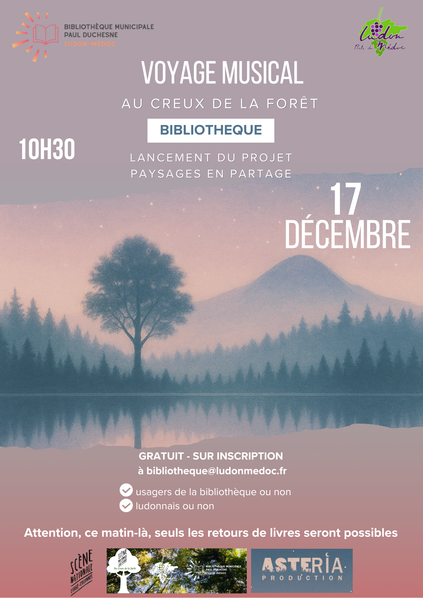 Voyage musical avec Marc: au creux de la forêt