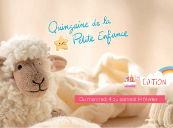 Visuel de la Quinzaine petite enfance du Taillan