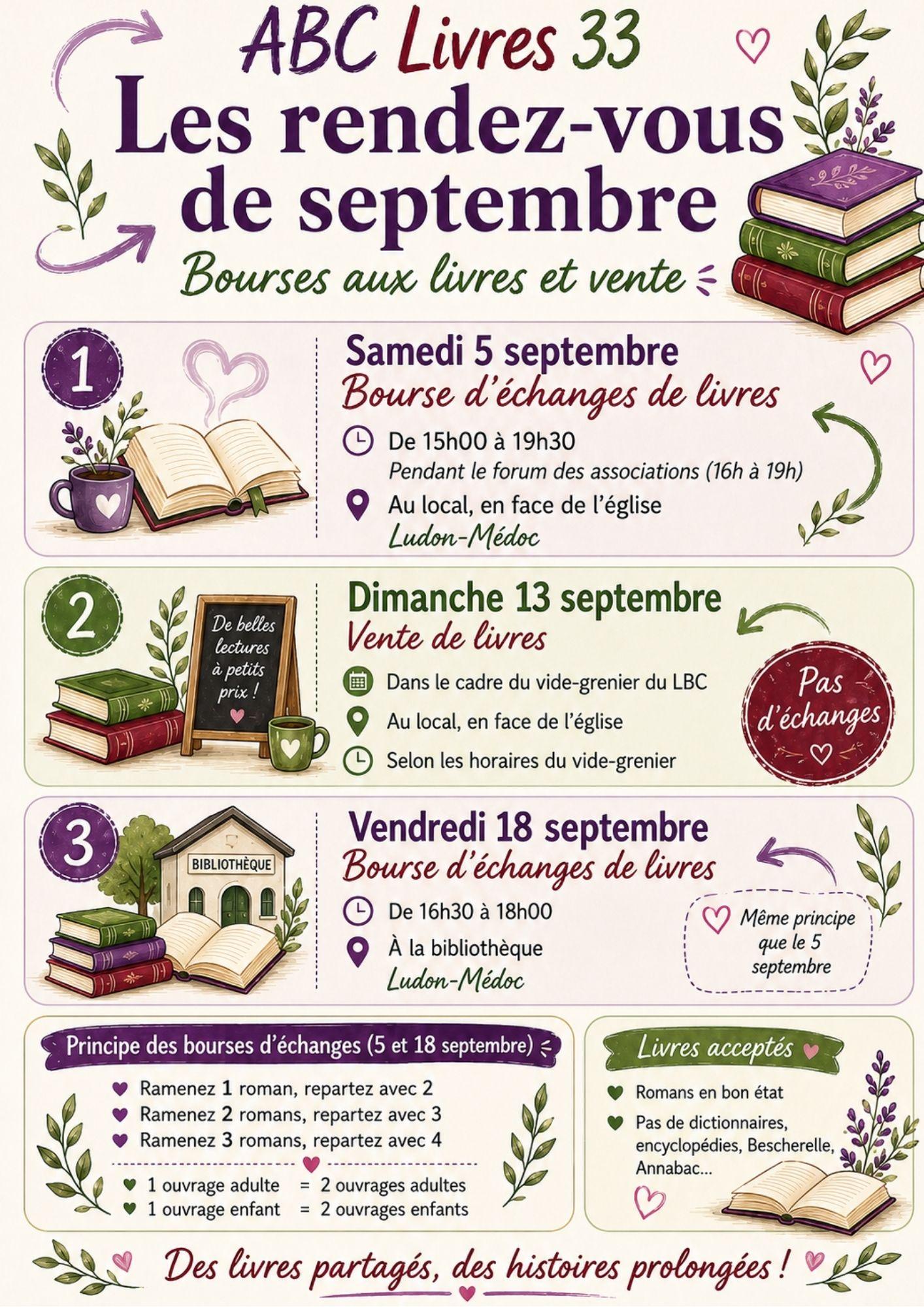Echange de livres
