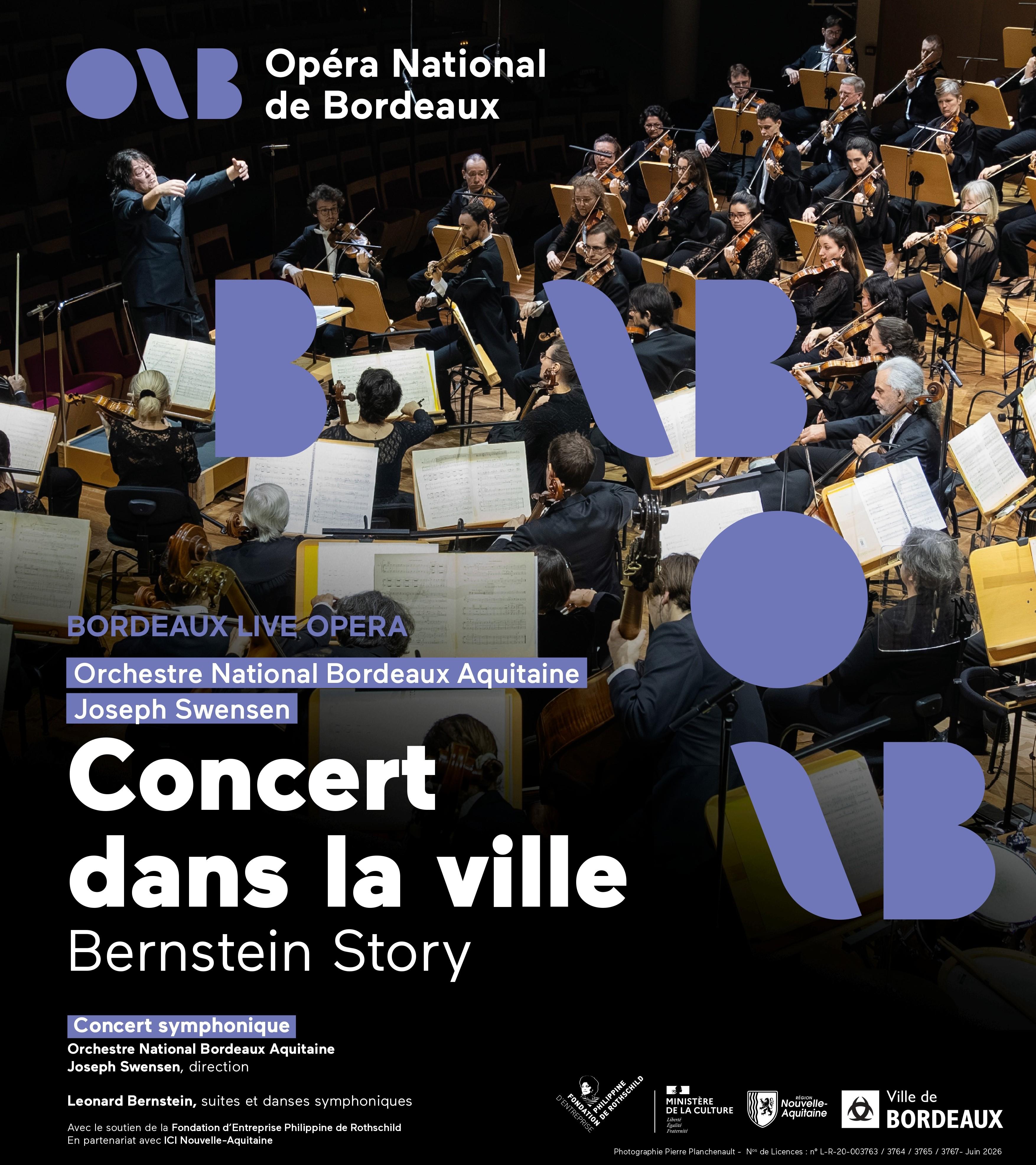 Bernstein Story - Concert dans la ville ONB